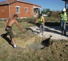 Ferraillage du premier puit