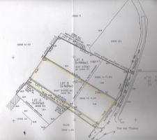 Terrain lot B et C soit 1800m2 dans une impasse