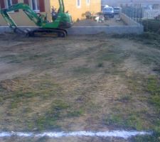Arrivée tracto pelle