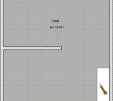 Plan de la cave