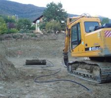 Terrassement terminé