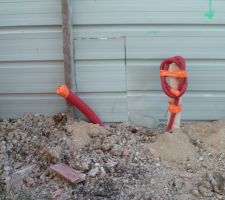 Emplacement de futur compteur EDF