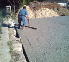 Etalage du béton de la béton
