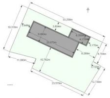 Plan de masse pr&eacute;visionnel