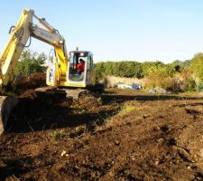 Nettoyage du terrain