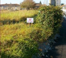 Emplacement marqué pour VEOLIA