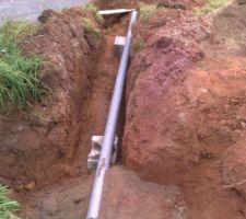 Tuyau PVC pour eau pluvial
