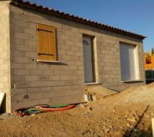 Voila la maison et hors d'eau hors d'air