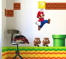 Stickers mario pour mon grand