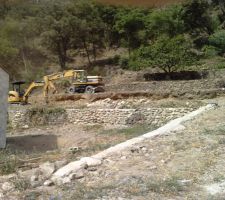 D&eacute;but terrassement