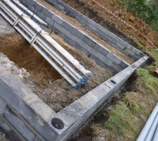 Rang de parpaings finis !