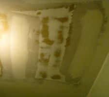 Comment louper un plafond et gal&eacute;rer ensuite pour le remettre en peinture...