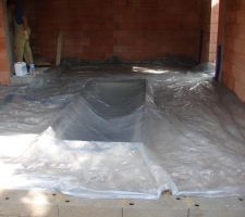 Mise en place du polyane