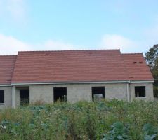 Tuile cot&eacute; sud fini de m&eacute;langer