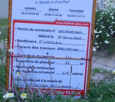 Permis de construire ca set bon le debut