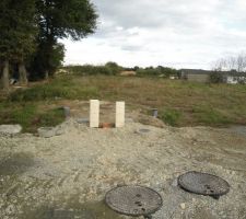 Et voici une vue "lointaine de notre terrain