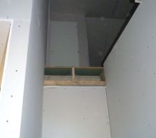L'emplacement de l'escalier
