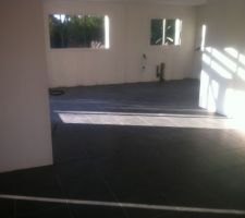 Carrelage - vue salon