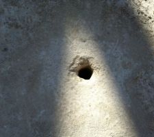Trou dans la dalle