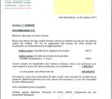Indices (BT 01) octobre 2011