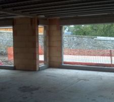 Interieur vue piscine