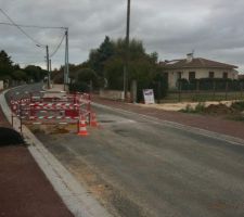 Travaux de raccordement au réseau d'eau potable et d'assainissement
