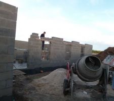 Baie salon et fenetres de chambres