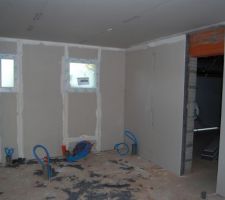 Coin cellier, toilettes