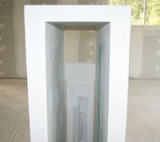 Muret technique de la cuisine