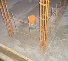 Details ferraillage radier