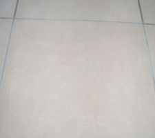 Détail d'un carreau de carrelage... propre !