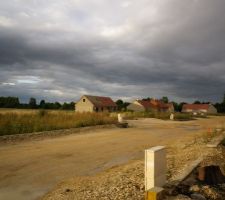 Lotissement en construction