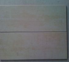 Carrelage cr&egrave;me salle de bains