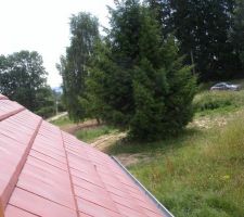 L'arbre est chez le voisin
vue nord est