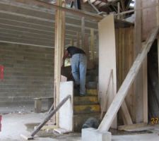 Escalier vouté rond