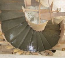Escalier vouté rond