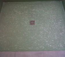 Bac de la douche pr&ecirc;t &agrave; &ecirc;tre carrel&eacute;