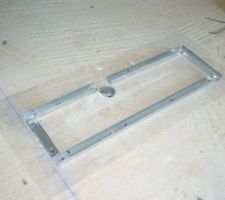 Ossature muret technique