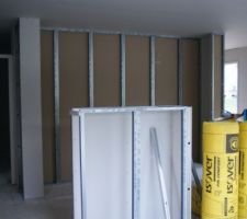 Ossature muret technique suite