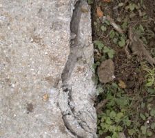 Dégât constaté sur lotissement