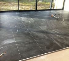 Carrelage RDC fini