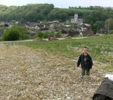 Vu sur le village de Serrigny