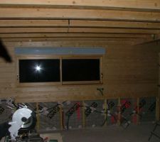 Lambris c&ocirc;t&eacute; cuisine