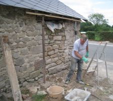 Rebouchage d'une porte