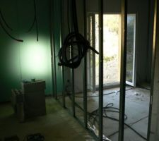 Cloison chambre/sdb