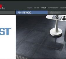 Carrelage ASCOT mod&egrave;le JUST gris 60x60