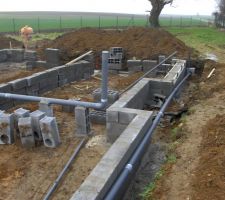 Je passe en meme temps mes pvc evacuation eaux de pluie