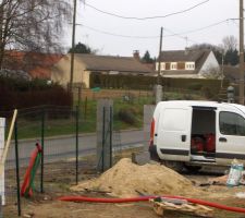 Passage des fourreaux