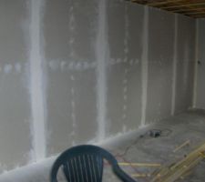 Enduit de la salle sejour