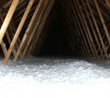 460 mm de laine souflée pour combles non aménageables